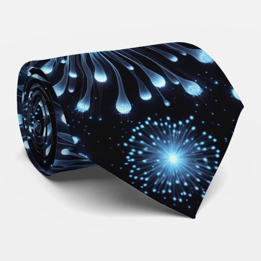 激しい花火 ネクタイ (ロール)