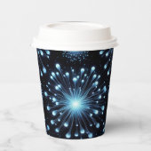 激しい花火 紙コップ (左)