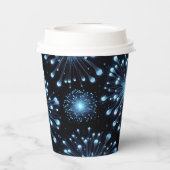 激しい花火 紙コップ (裏面)
