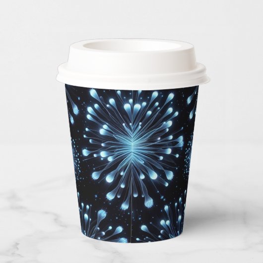 激しい花火 紙コップ (右)