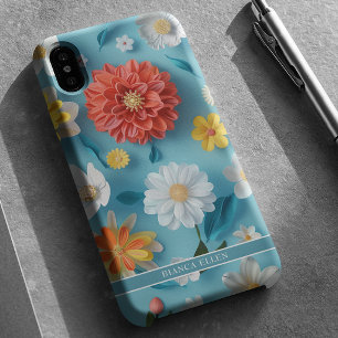 激しい花 iPhone 16ケース