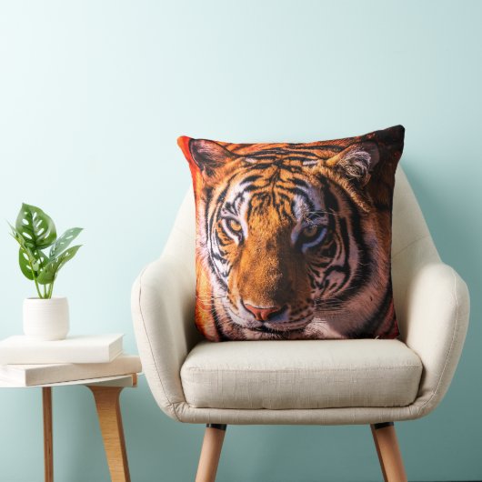 激しい虎 クッション (椅子)