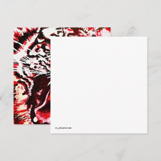 激しい虎 シーズンカード (正面/裏面)