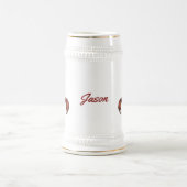 激しい蠍ステイン ビールジョッキ (中央)