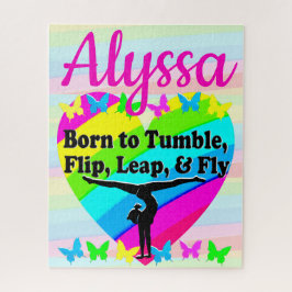 激しい転倒体操デザイン ジグソーパズル