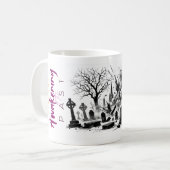 激しい過去 コーヒーマグカップ (正面左)