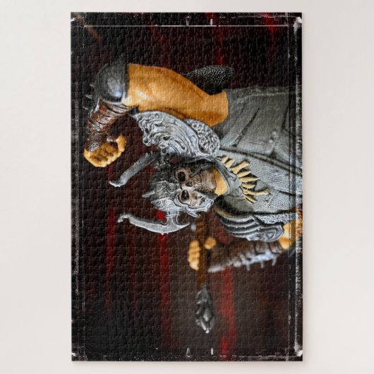 激しい野蛮人 ジグソーパズル (縦)