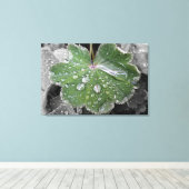 激しい雨 キャンバスプリント (インサイチュ (ウッドフロア))