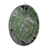 激しい雨 ダーツボード (正面左)