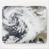 激しい風の連続した強い嵐 マウスパッド (正面)