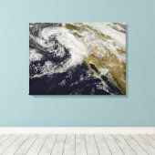 激しい風を伴う一連の強い嵐2 キャンバスプリント (インサイチュ (ウッドフロア))