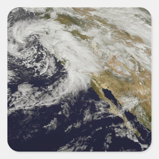 激しい風を伴う一連の強い嵐2 スクエアシール (正面)