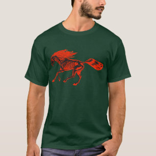激しい馬のTシャツ Tシャツ