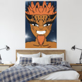 激しい キャンバスプリント (インサイチュ (寝室))