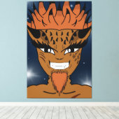 激しい キャンバスプリント (インサイチュ (ウッドフロア))