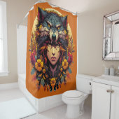 激しい シャワーカーテン (インサイチュ)