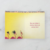 激しい(バースデー・カード) カード (内部)