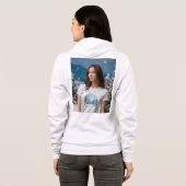 「激しい&フルフェミニンジップフード付きスウェットシャツ」「権限のあるWom パーカ (裏面フル)