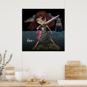 激しい ポスター (キッチン)