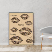 激しい ポスター