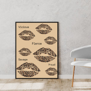 激しい ポスター