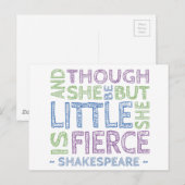 激しい ポストカード (正面/裏面)