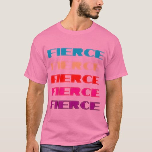 激しい Tシャツ (正面)