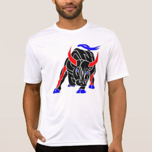 激しいBull Tシャツ
