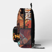 激しいDinoのモチベーション – カスタマイズ可能なKid's プリントバックパック (右)