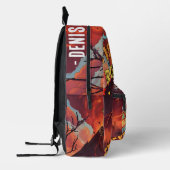 激しいDinoのモチベーション – カスタマイズ可能なKid's プリントバックパック (左)