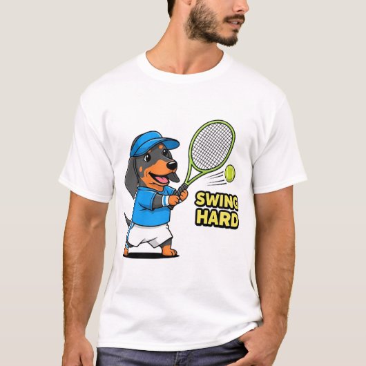 激しくスイング Tシャツ (正面)