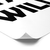 激しく冒険する | ステイはっきりしたアンドフリー ポスター (角)