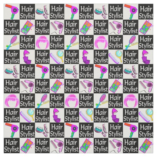 激しく素晴らしい美容師織物 ファブリック (見本)