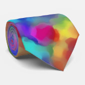 激しく色がついたChromatism ネクタイ (ロール)