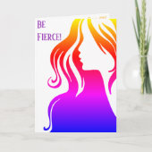 激しく、それは感傷的な誕生日 カード (正面)