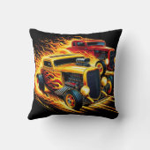 激クラシックしい運動で走る熱棒 クッション (裏面)