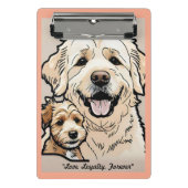 「激励の仲間」 ミニクリップボード (正面)