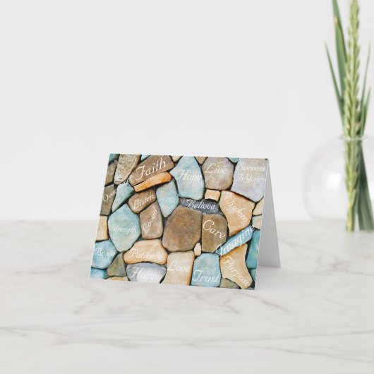 激励の言葉、Hope_の単語 カード (正面)