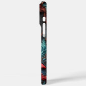 激動の海を航行する複雑な船 Case-Mate iPhoneケース (裏面 / 左)