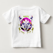 激怒したカエル ベビーTシャツ (裏面)