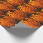 激怒する火 ラッピングペーパー (角)