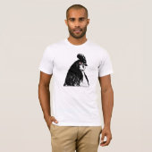 激怒する鶏のTシャツ Tシャツ (正面フル)