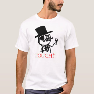 激怒のミームのtoucheの顔 tシャツ