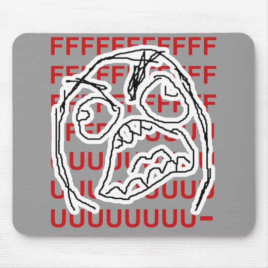 激怒の人 マウスパッド (正面)