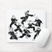 激怒の喜劇的なミームは忍者の集団のマウスパッドに直面します マウスパッド (マウス)