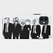 激怒の喜劇的なミームは歩くに直面します。 私Gusta. Case-Mate iPhoneケース (裏面(横))