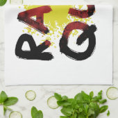 激怒はやめます キッチンタオル (折り畳み)