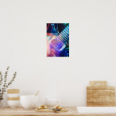 激怒エレキギター ポスター (キッチン)