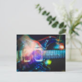 激怒エレキギター ポストカード (スタンド正面)