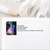 激怒エレキギター ラベル (インサイチュ)